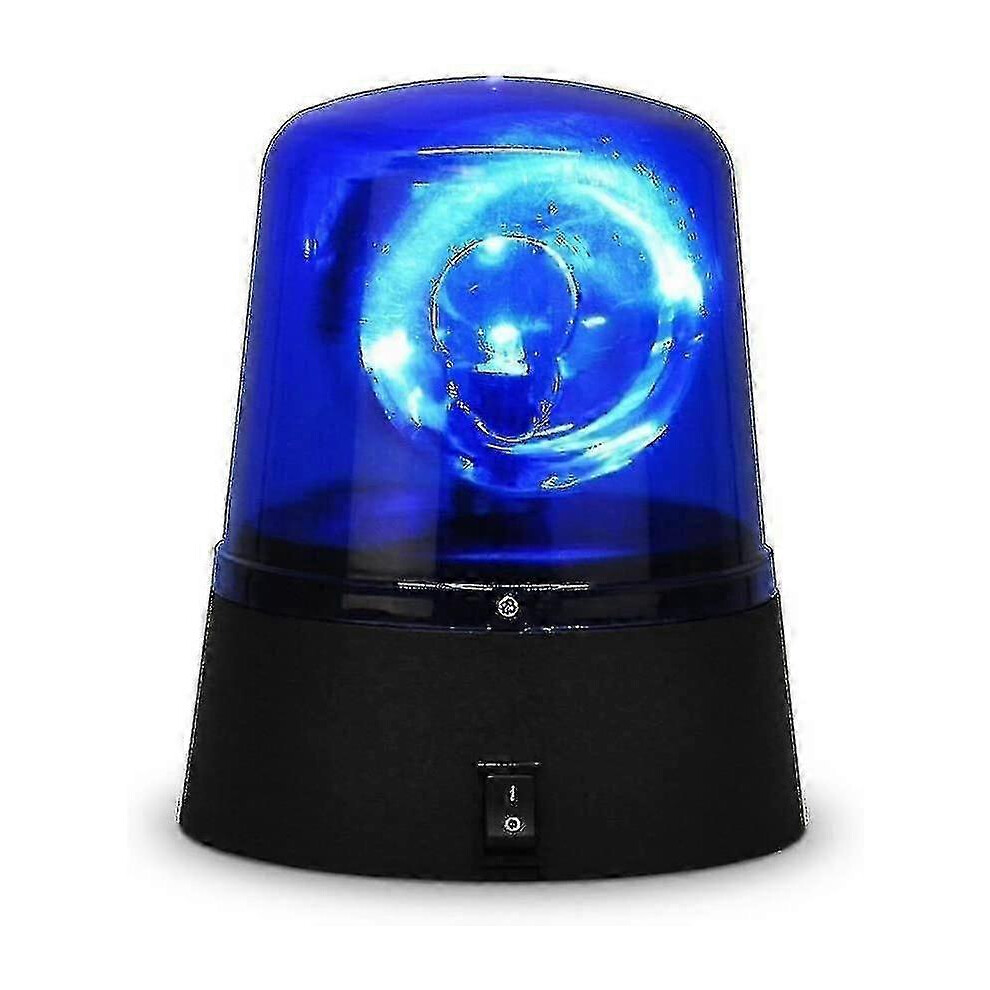 Rotating Led Police Car Beacon Disco Party Dj Lamp Rave Strobe Siren-Jc Blue/Light 9421490003042