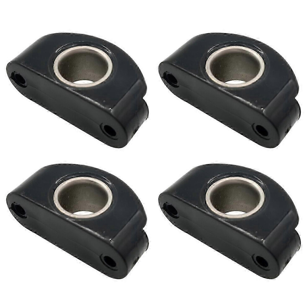 Marine Boat Fairlead Nylon Bullseyes 12 Mm 1/2Inch-Cheng Du Black 9421490023033