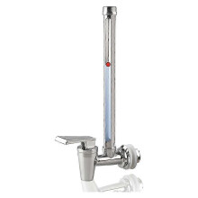 Robinet en acier de 7 pouces avec vue claire du niveau d'eau compatible avec Berkey et Waterdrop Water