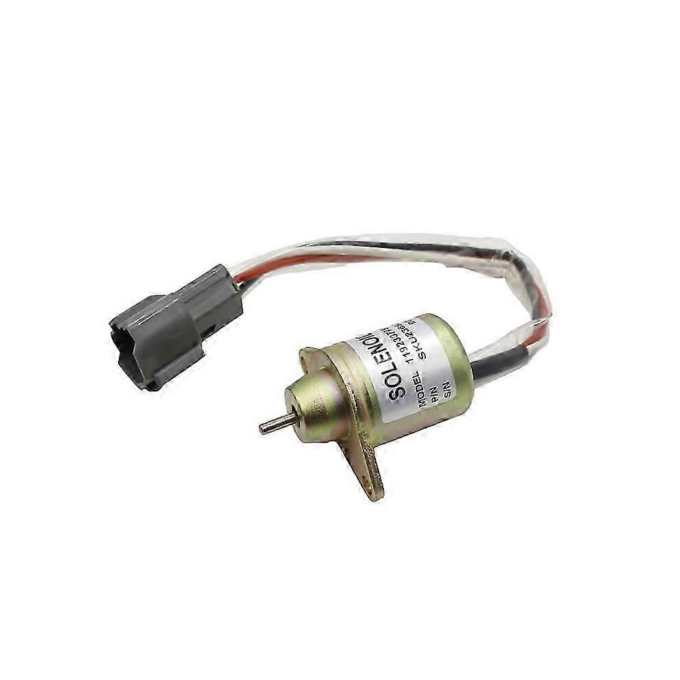 Fuel Shut Off Solenoid Compatible Yanmar John Deere Tractor Generator 119233-77932-Cheng Du 9421490022784