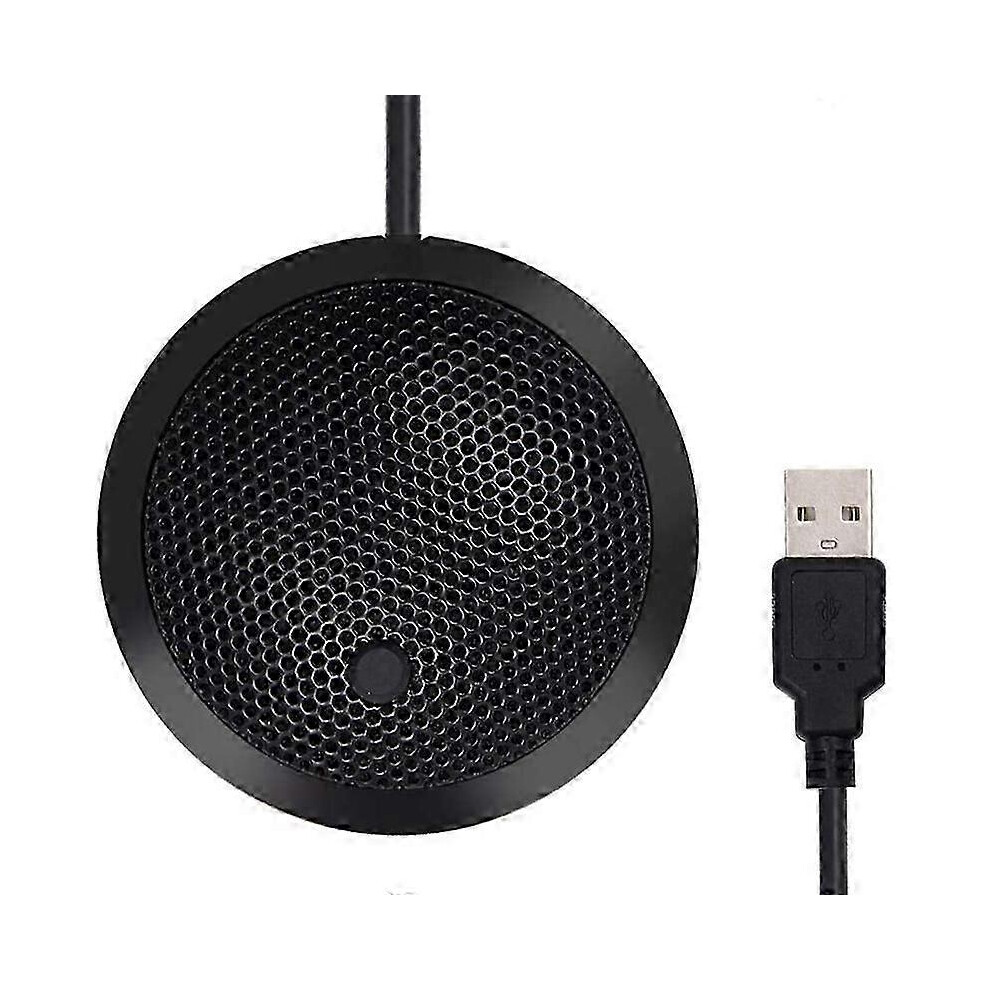 Conference Usb Microphone,Omnidirectional Condenser Pc Microphone With Mute Button Led Indicator,Plu-Cheng 9421490026232