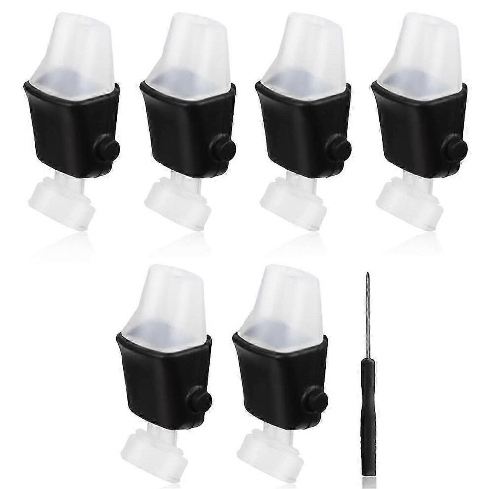 6pcs Replacement Spout compatible Contigo,Soft Lids Replacement Parts Silicone Mouthpiece compatible