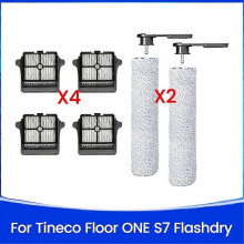 Lämplig för 6PCS reservdelar för våttorrdammsugare Tillbehör Roller Brush-si xi