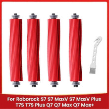 Lämplig för rullborste för Roborock S7 S7 MaxV S7 MaxV Plus T7S T7S Plus Q7 Q7 Max Q7 Max+ Robot
