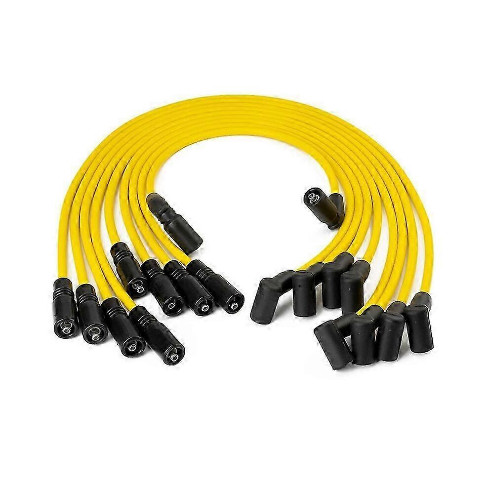 9Pcs/Set Vehicles Part Spark Plug Wire Compatible Cadillac 1996-2002 Chevrolet Gmc V8 5.7L 86646 96646 9421490030710