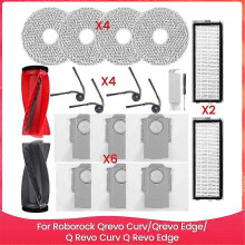 Lämplig för reservdelar till Roborock Qrevo Curv/Qrevo Edge Dammsugare delar Tillbehör-si