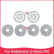 Lämplig för Roborock Q Revo P10 Dammsugare Mopp Pad Hållare, våt och torr mopp tygdelar-si xi
