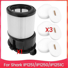 Sopii Shark-pölynimuriin 4 kpl suodatin ja suodatinpuuvillasarjan vaihto IP1251 IP1250 IP1251C-si