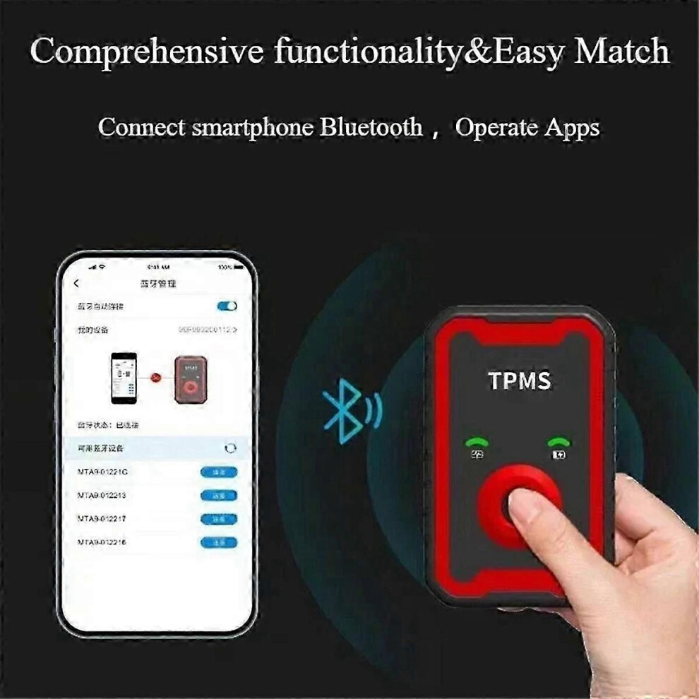 Programable Tpms Sensors 2 In 1 433Mhz+315Mhz Compatible Cell Phone Tool-Cheng Du 9421490031649