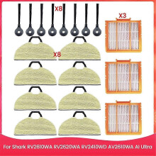 Geschikt voor Shark Robot Vacuum Vervangende Onderdelen Accessoires Kit RV2610WA RV2620WA RV2410WD AV2610WA