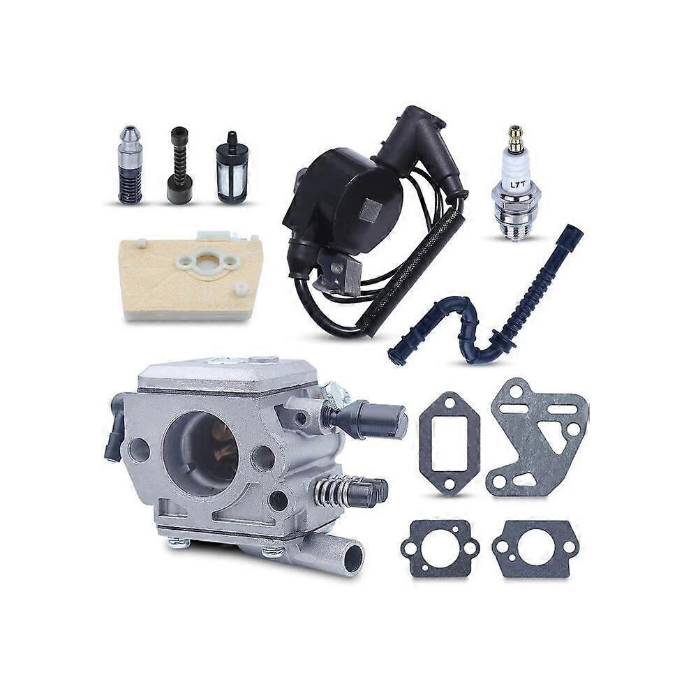 Carburetor Ignition Coil Kit Compatible With Stihl 038 381 Ms380 Ms381 With Tailway With Thread Fuel 9421490053702
