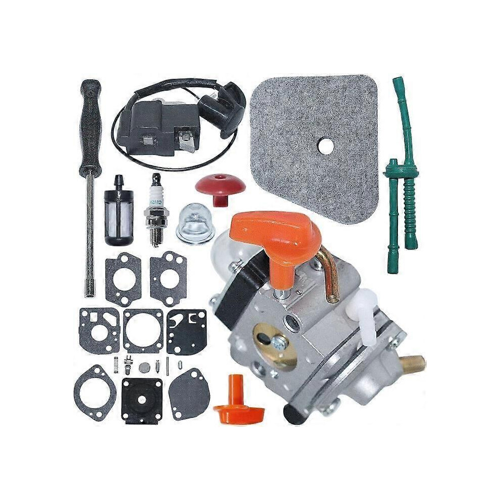 Compatible With Stihl Fs90 Fs87 Fs100 Ht100 Ht101 Hl100 Hl90 Fs130 Carburetor With Grasket Kit 41801200610 9421490053764