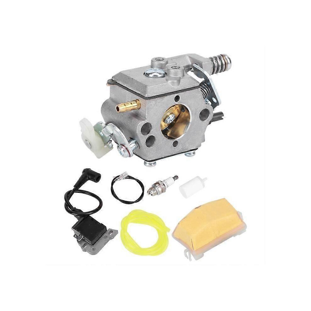 Carburetor Carb Compatible With Husqvarna 51/55, Die Cast Aluminum Wear Resistance Anodized Chainsaw 9421490063978