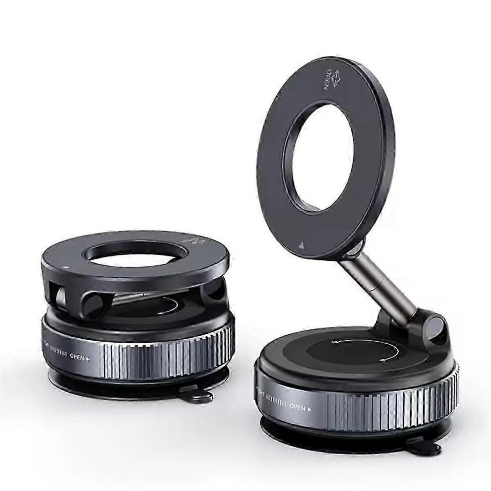 Foldable Electric Vacuum Magnetic Phone Holder For Iphone 12 With Strong Suction-Si Xi 9421490046254