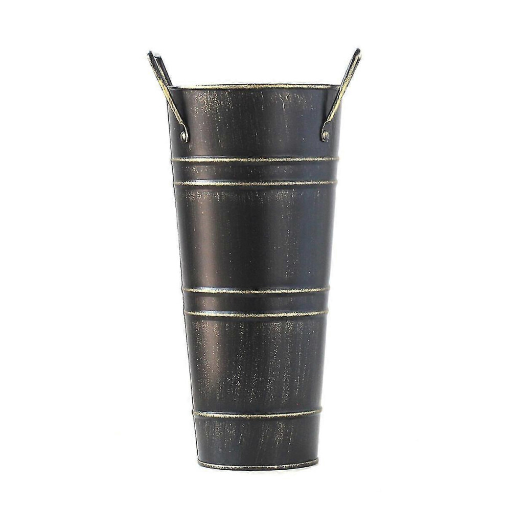 Porte-parapluie en métal, support de parapluie autoportant, support de rangement pour poubelles et cannes,
