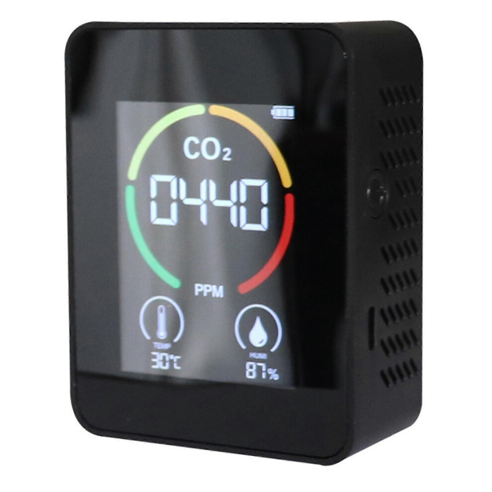 Air Quality Monitor Co2 Detector Temperature Humidity Air Analyzer Digital Co2 Meter For Home Office 9421490065163