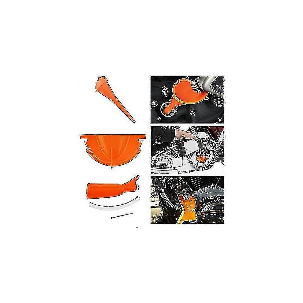 Replacement Drip Stop Oil Filter Funnel Kit For Harley -Cdsx 9421490065279