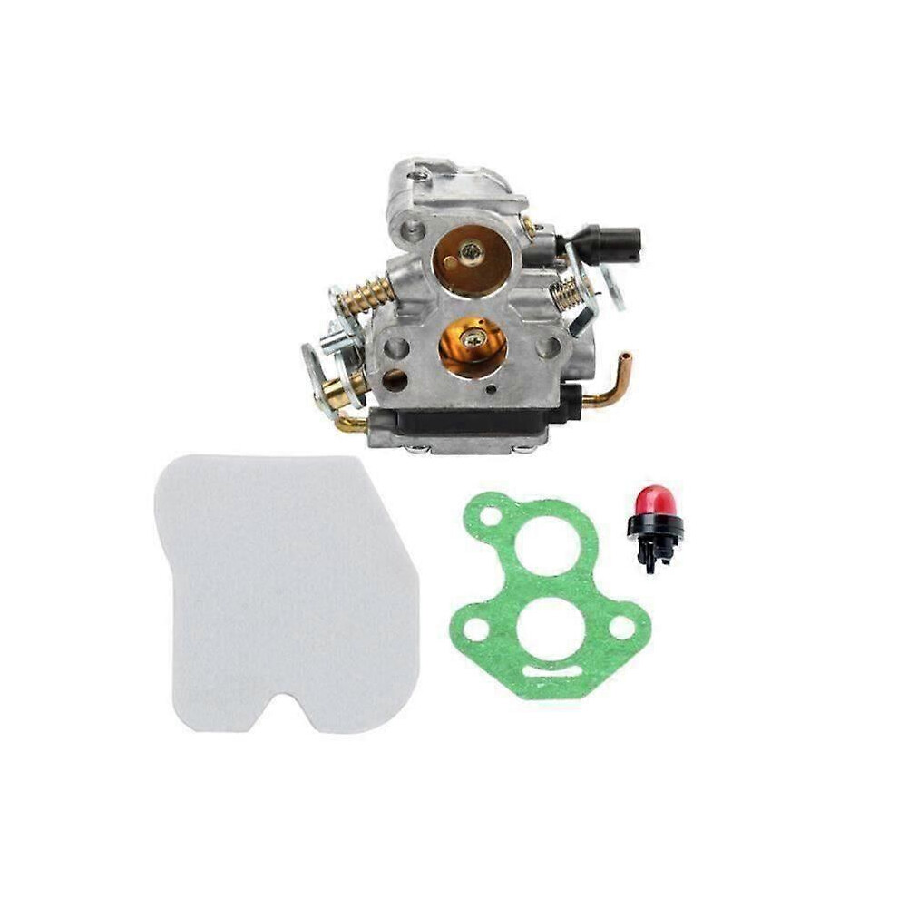 33-Carburetor And Primer Pump Air Filter Compatible With Husqvarna Chainsaw 235 235E 236 236E 240 240E 9421490056413