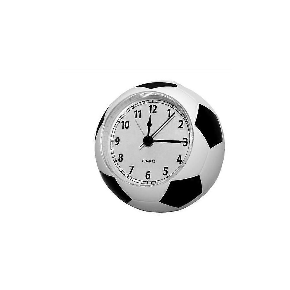 Children"s Alarm Clock Analog Boy Girl Alarm Clock Battery Operated Alarm Football Shape Silent