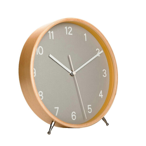 Justup Wandklok, 30 cm metalen wandklok, Europese stijl, retro vintage horloge, getikt rustig op batterijen, met HD-glas, gemakkelijk te lezen voor interieur, woonkamer, keuken, slaapkamer (room Justup Wandklok, 30 cm metalen wandklok, Europese stijl, retro vintage horloge, getikt rustig op batterijen, met HD-glas, gemakkelijk te lezen voor interieur, woonkamer, keuken, slaapkamer (room