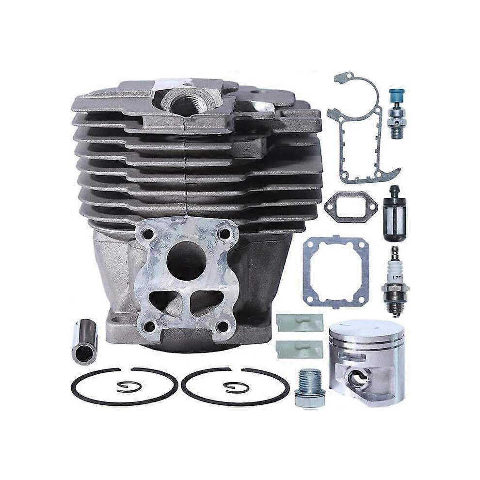 Big Bore 50Mm Cylinder Decompression Piston Decompression Band Seal Kit Compatible With Ms441 Chainsaw 9421490058370