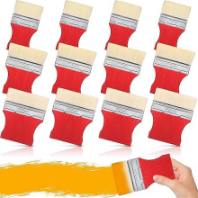 Set di 12 pennelli piatti per acquerello, olio, acrilico, vernice Art-si xi
