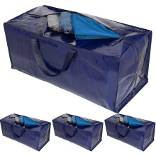 4 Pakkaa järeät, erittäin suuret muuttolaukut ja reppuhihnat, Moving House Essentials, vahvat kahvat