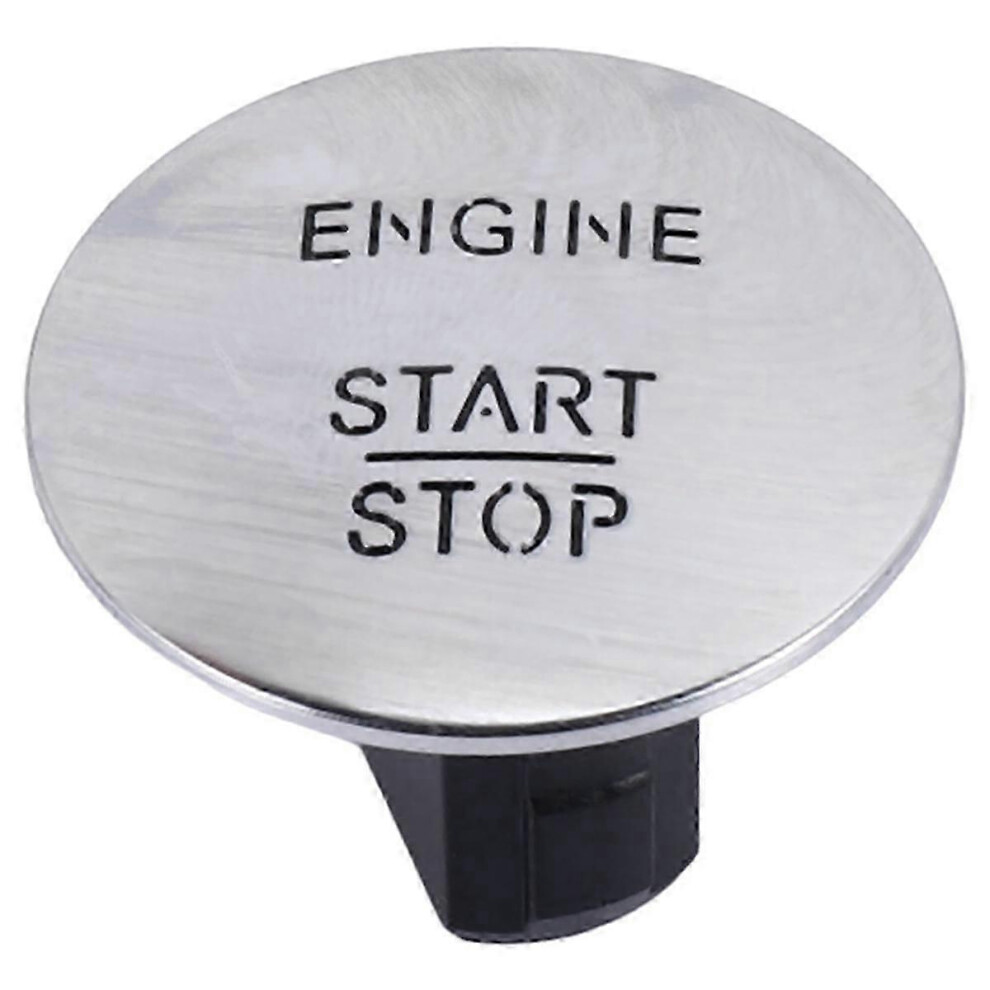 Suitable For Mercedes-Benz Keyless Go Engine Start Stop Push Button-Jc Silver 9421490068409