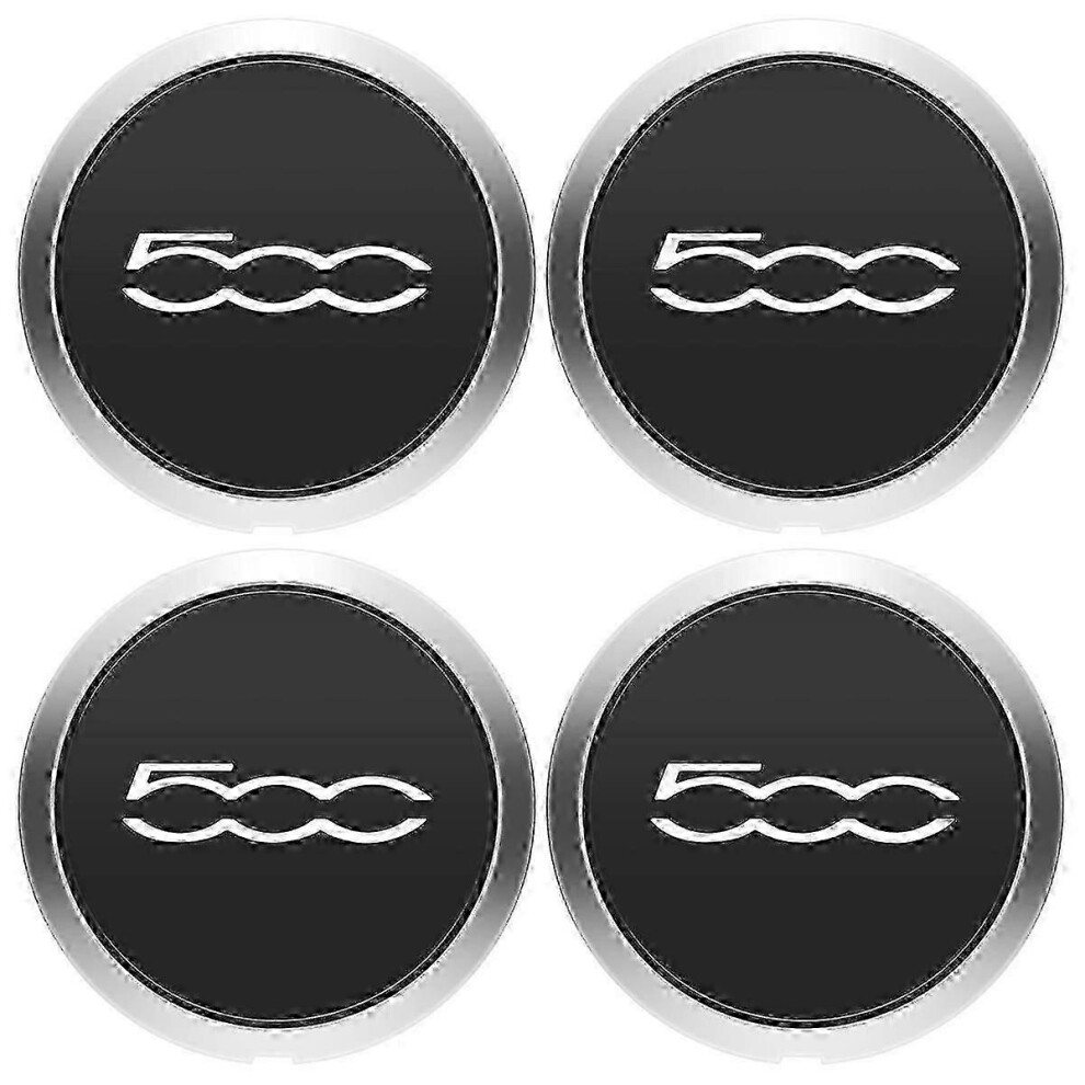 4Pcs 133Mm Hubcap For 500 Wheels Center Hub Set Dust Cover -Jc Silver 9421490068911