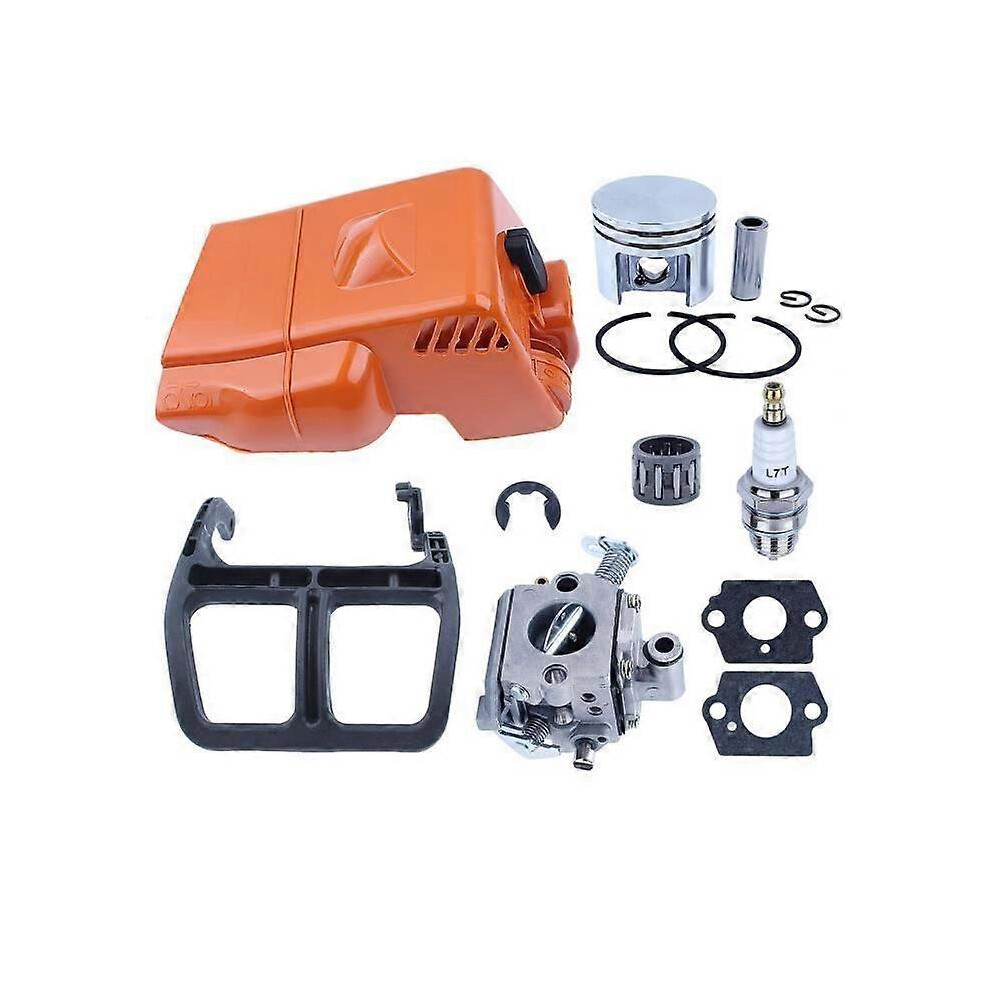 Carburetor Cylinder Cover Compatible With Stihl Ms170 Ms180 017018 Zama C1q-S57b With Needle Bearing 9421490050367