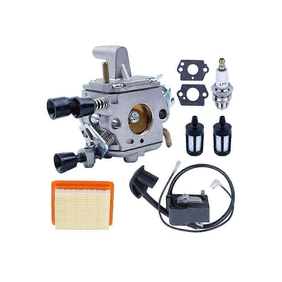 Carburetor Ignition Coil Compatible With Stihl Fs200 Fs200r Fs250 Fs250r Fs120 Fs120r Fs300 Fs350 41341200603 9421490050800