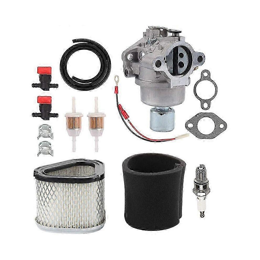Suitable For Cv15 Cv15s Cv14 Engine Carburetor With Air Filter Kit Gy20574 Lt155 42-853-03-S-Jc Silver/Black 9421490069864