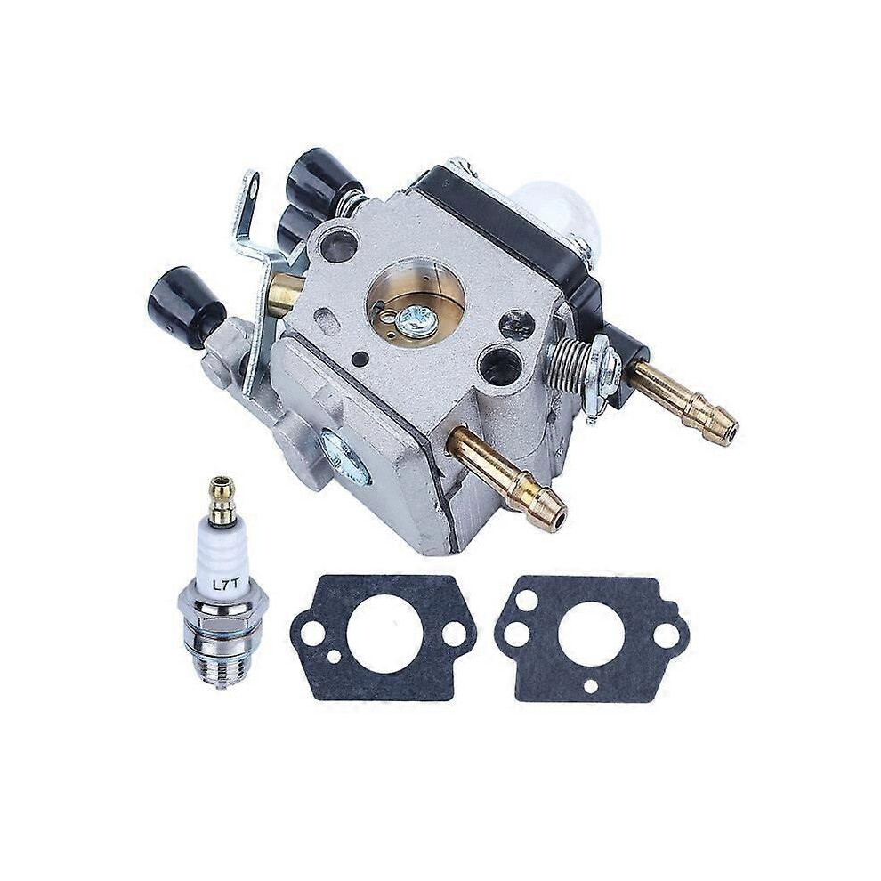 Carburetor With Gasket And Spark Plug Compatible With Stihl Bg55 Bg65 Bg85 Sh55 Sh85 Blower 42291200606, 9421490051135