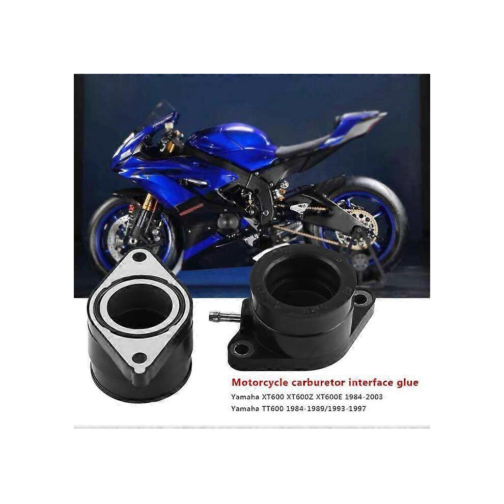 Motorcycle Carburetor Intake Adapter Interface Compatible With Yamaha Xt600 Xt600z Xt600e 1984-2003 9421490061776