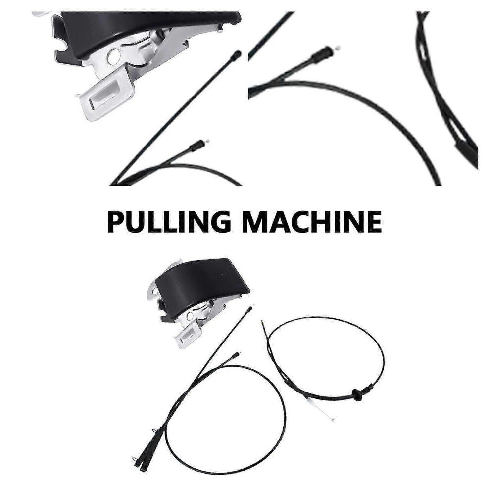 Suitable For 2007-2013 Mini Cooper R55 R56 R57 Hood Release Handle And Cable Set-Jc 9421490071072