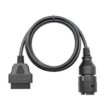 Geschikt voor 10-pins diagnosekabel voor motorfietsen 10-pins naar 16-pins OBD2-scanneradapter - JC
