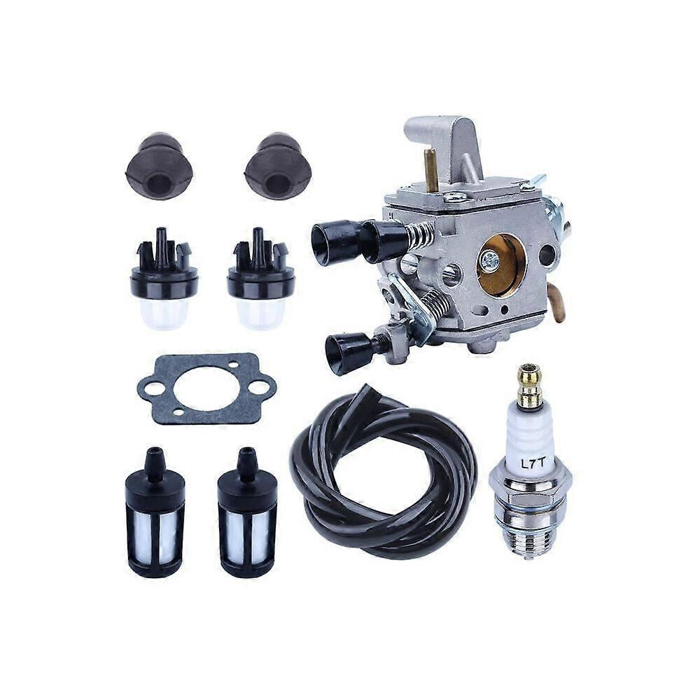 Carburetor Primer Bulb Fuel Filter Line Kit Compatible With Stihl Fs250 Fs120 Fs200 Fs300 -Cdsx 9421490052187
