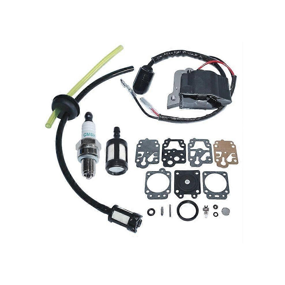 Ignition Coil Spark Plug Compatible With Gx35 Gx 35 Grommer Grommer Grommer Carb Repair Kit -Cdsx 9421490052378