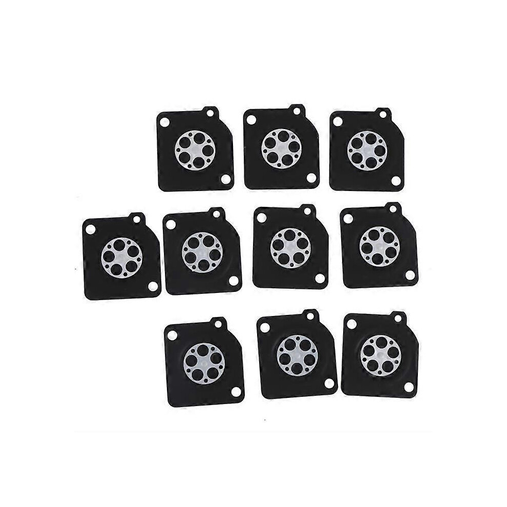Diaphragm Gasket 10Pcs/Set Carburetor Membrane Gasket Kit Parts Repair Compatible With Zama 180 S210 9421490062308