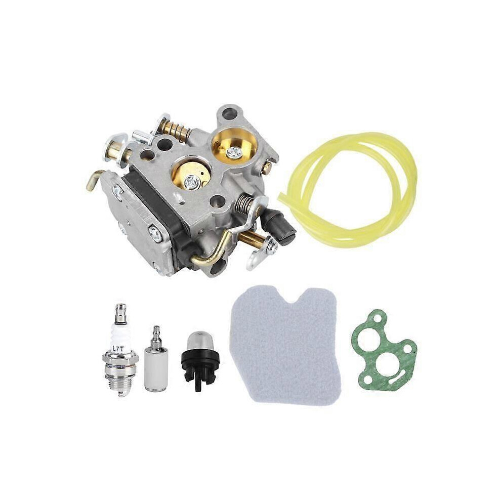 Chainsaw Carburetor Kit Carburetor Air Filter Primer Bulb Compatible With Husqvarna 235 240 235E 240E 9421490062018