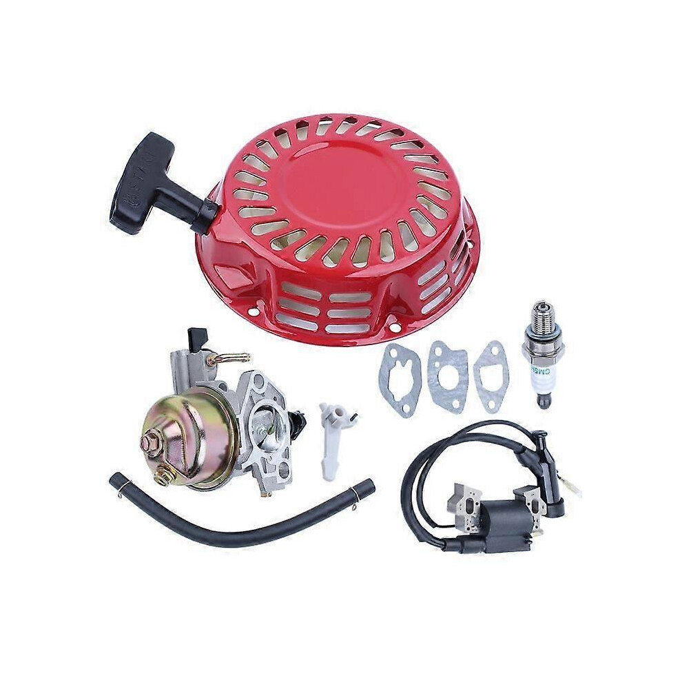 Recoil Inlet Ignition Coil Carburetor Kit Compatible With Gx120 Gx160 Gx200 168F -Cdsx 9421490052927
