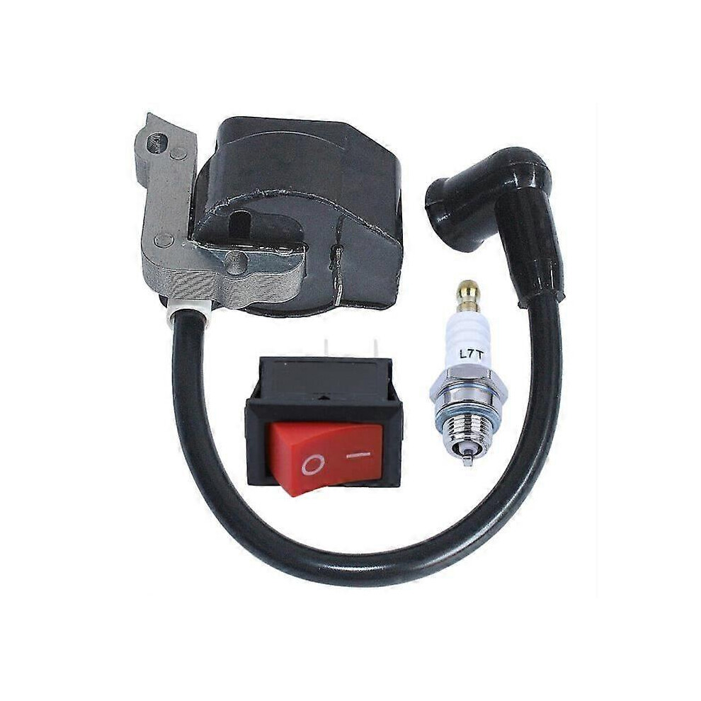 Ignition Coil Spark Plug Switch Kit Compatible With STIHL FS38 FS55 FS45 HL45 HS45 KM55 FC55 -cdsx-image-OPC-PHN7KSN-NEW