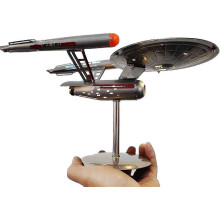 U.s.s. Enterprise Star Trek Modell Ncc-1701 Replik, Edelstahl Raumschiff Modell Ornamente Kompatibel