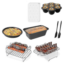 Accesorios compatibles con Ninja Dual Af300uk, Af400uk y freidoras de aire de doble zona de 3.7 qt a