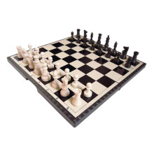 Juego de ajedrez clásico de 11 pulgadas con piezas magnéticas, juego de mesa de entretenimiento, juguetes