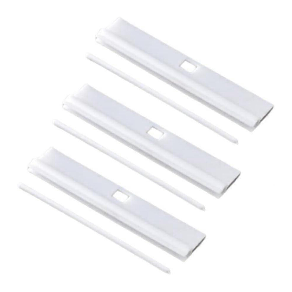 Vertical Blind Hanger 5" (127Mm) Replacement Hangers For Slats Louvre Diy Adjustable Vertical White