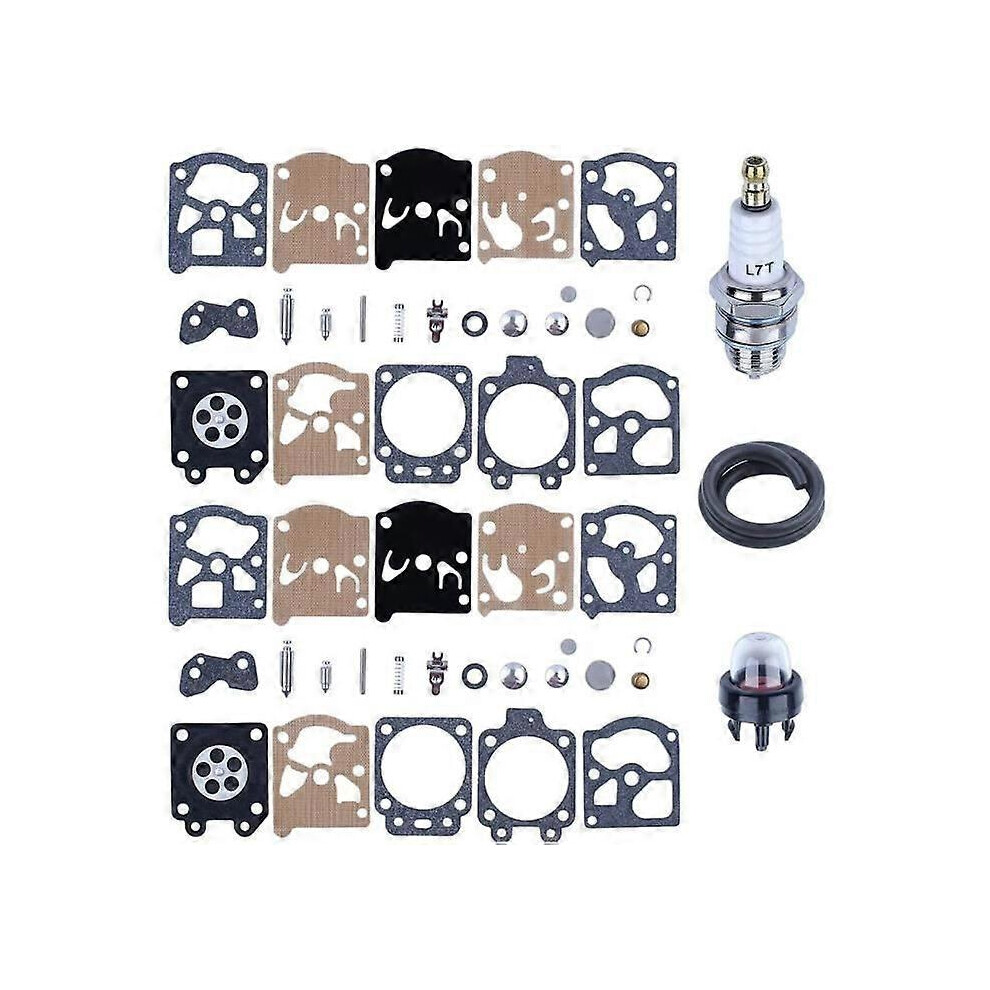Adefol Carburetor Rebuild Kit Compatible With Walbro K20-Wat Stihl Mcculloch Husqvarna With Fuel Line 9421490084621