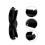 Suitable for 36PCS Brush Filter and Mop Set for Vacuum Cleaner Accessorysi xi 2