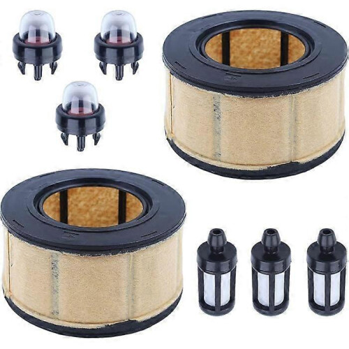 Luftfiltersats Kompatibel med STIHL MS231 MS251 MS271 MS291 MS311 MS391, luftfilter + bränslefilter