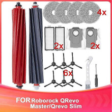 Suitable for Roborock Qrevo Accessories Kit with Main Roller Brush and Side Brushessi xi